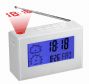 digital clock with projection